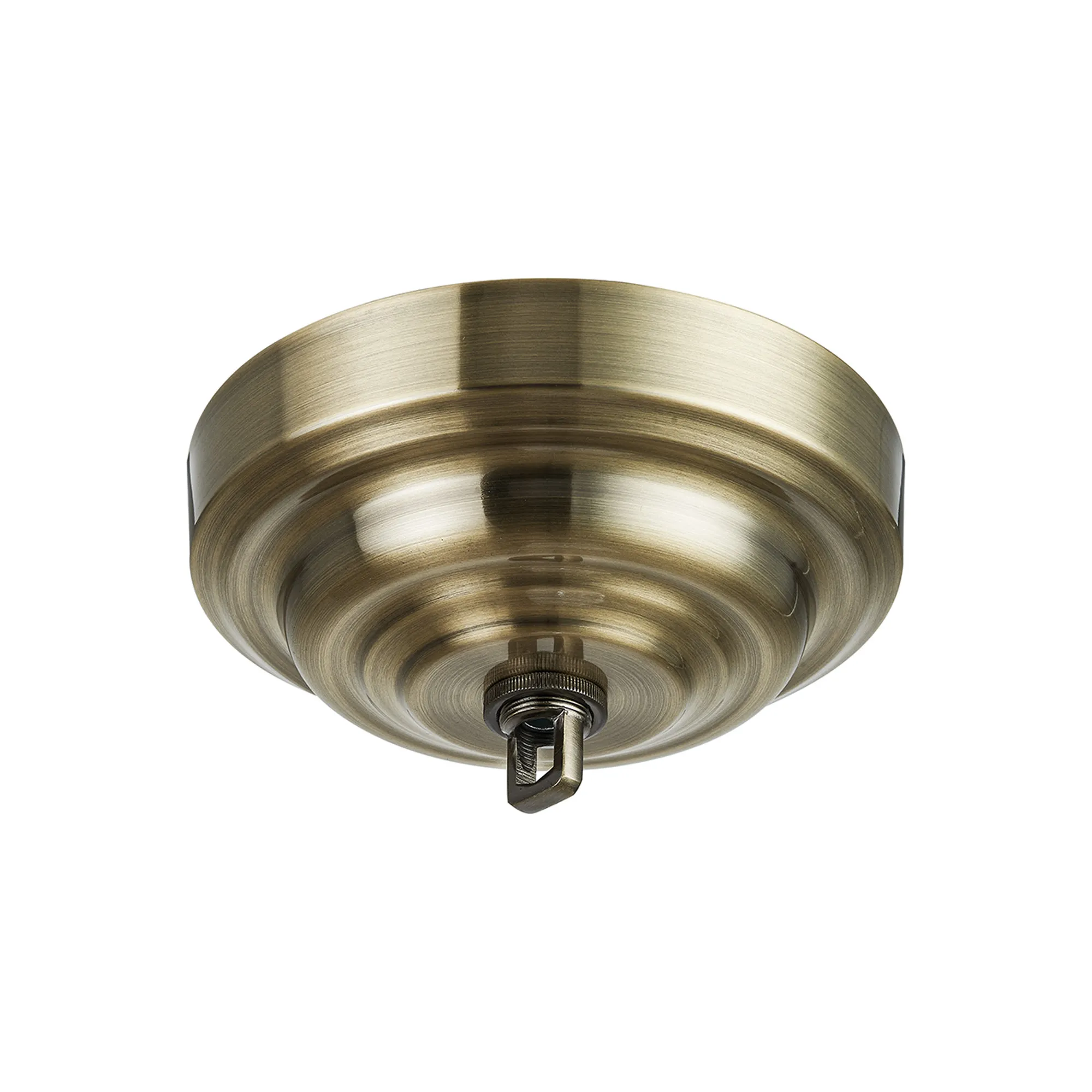 IL90021  Ceiling Plate 20cm And Bracket Antique Brass